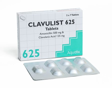 Clavulist 625 Tablet <br> Amoxicilline USP 500mg & Clvulanate Potassium BP 125mg Tablets