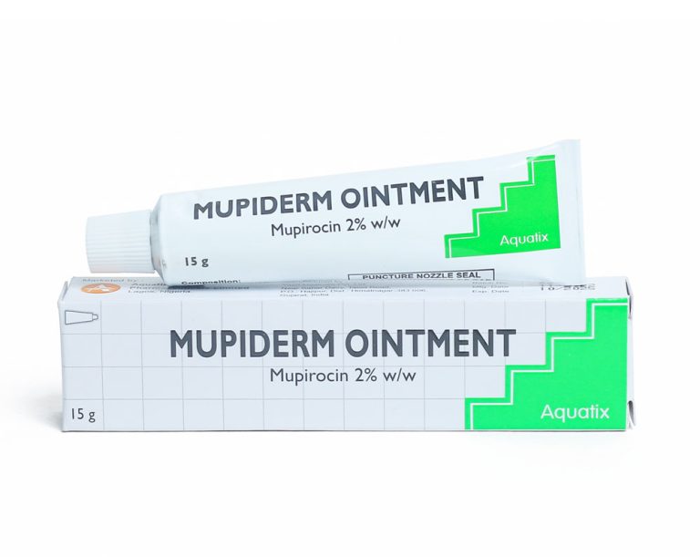 Mupiderm Ointment Mupirocin Ointment USP Aquatix Pharmaceuticals Limited